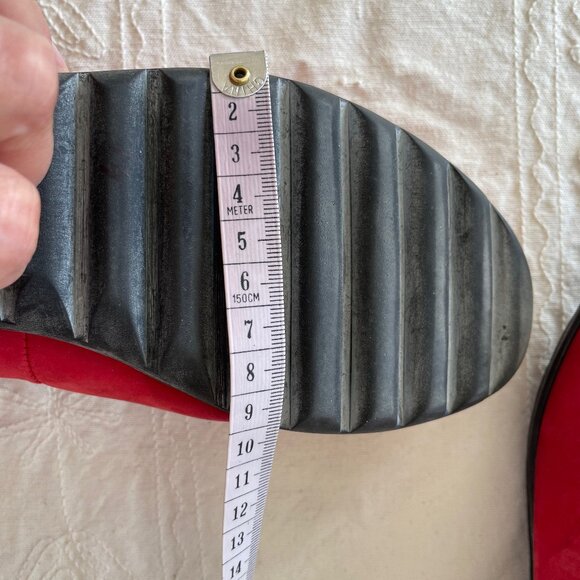 Waldläufer Red Suede Flats - Picture 10 of 10
